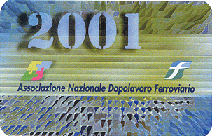  La nuova tessera per l'anno 2001 