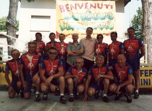Il Gruppo Ciclisti di Treviso in visita al nostro DLF. 