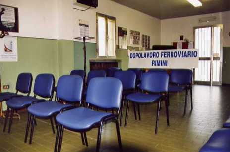  La sala riunioni del DLF con il nuovo arredo. 