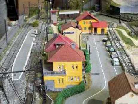  Il plastico di San Goffredo in HO. 