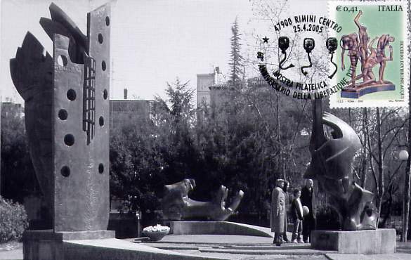 Cartolina e annullo dedicati alla manifestazione.