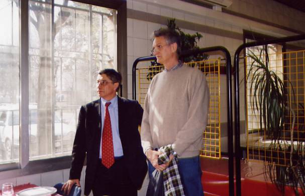  Il Presidente della Regione Vasco Errani in visita al DLF Rimini. 