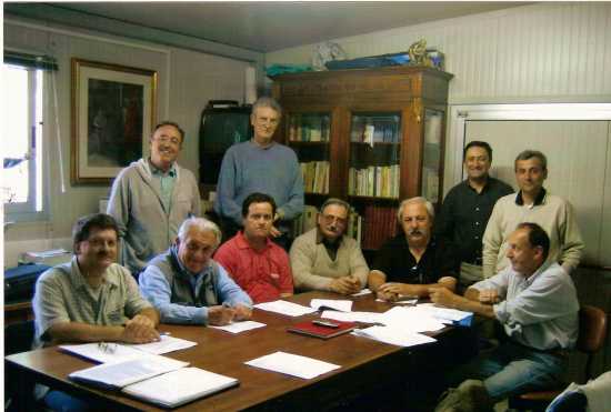  Il Consiglio Direttivo e il Collegio Sindacale del DLF Rimini in una pausa di lavoro. 