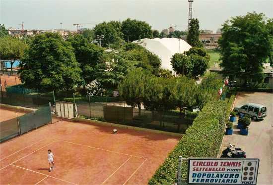  Una veduta parziale della sede del Dopolavoro Ferroviario di Rimini. 