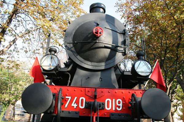 Modello di locomotiva a vapore realizzata nel 1911.