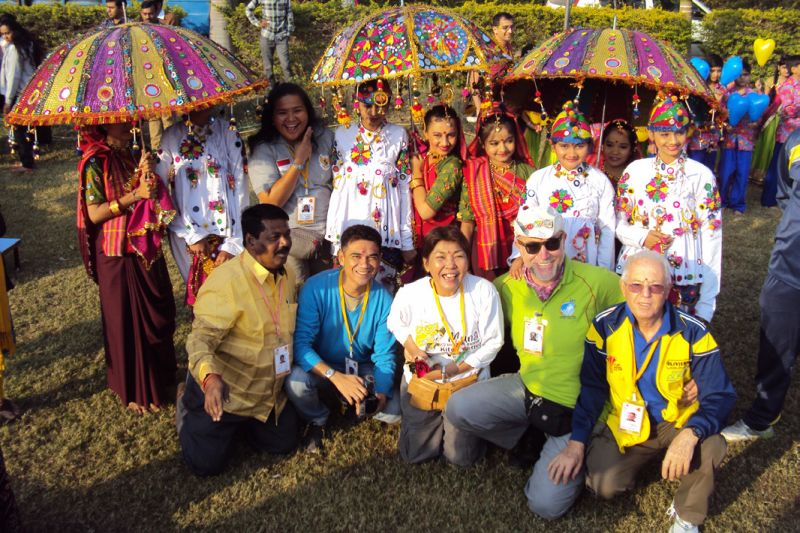  Il gruppo: Erio Bascucci &egrave; il primo a destra, accosciato. 