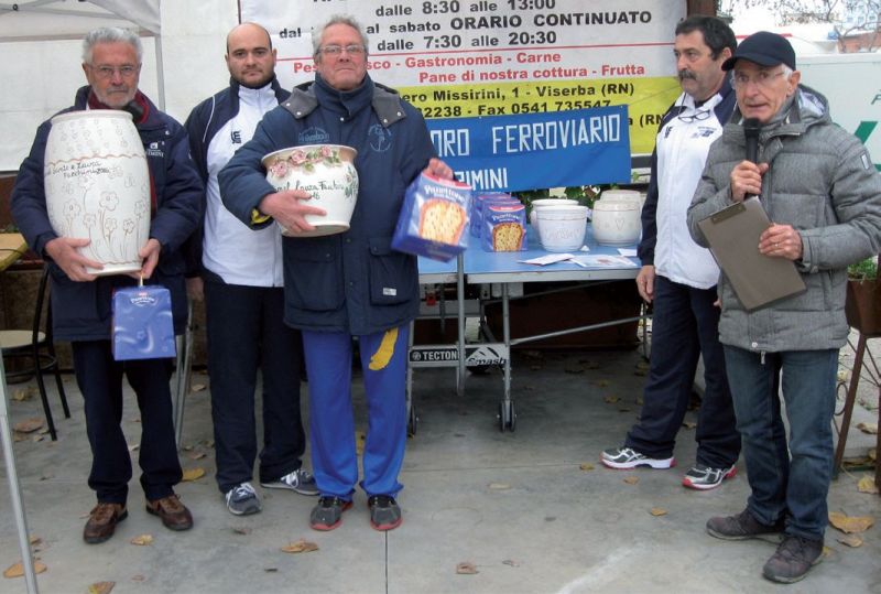 Fase di premiazioni.